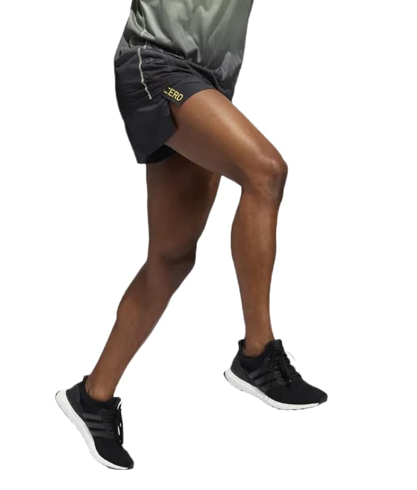 adidas Men's Adizero Engineered 3-Inch Split Shorts, Carbon